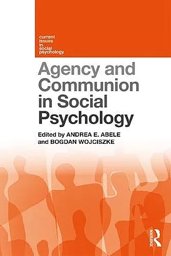 Agency and Communion in Social Psychology cover