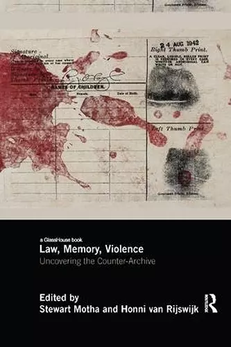 Law, Memory, Violence cover