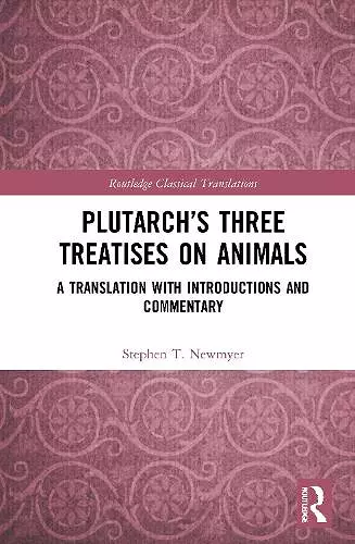 Plutarch’s Three Treatises on Animals cover