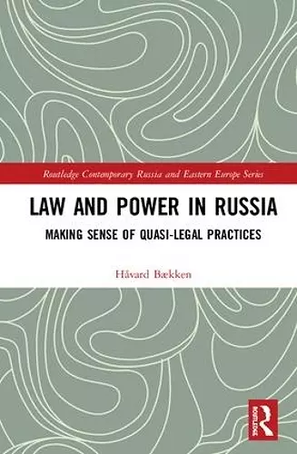 Law and Power in Russia cover
