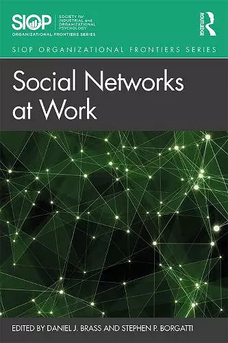 Social Networks at Work cover