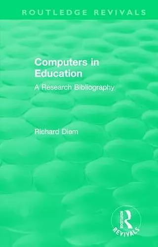 Computers in Education (1988) cover