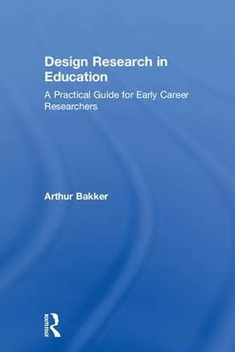 Design Research in Education cover