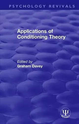 Applications of Conditioning Theory cover