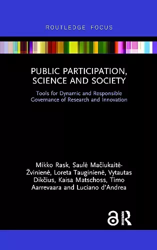 Public Participation, Science and Society cover