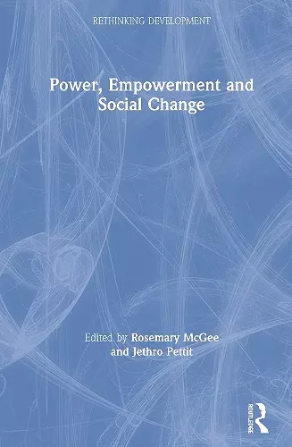 Power, Empowerment and Social Change cover