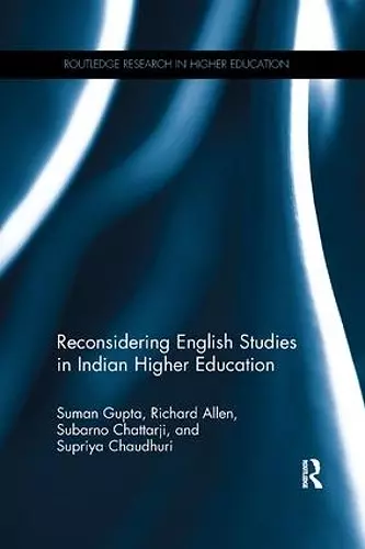 Reconsidering English Studies in Indian Higher Education cover