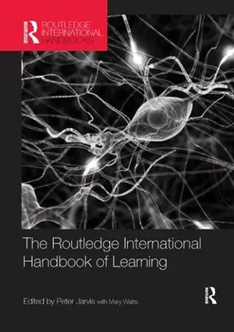 The Routledge International Handbook of Learning cover