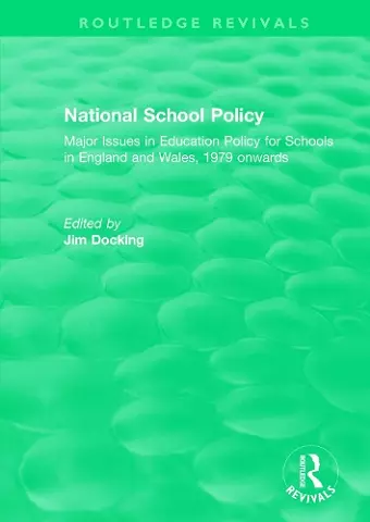 National School Policy (1996) cover