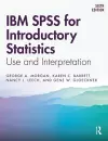 IBM SPSS for Introductory Statistics cover