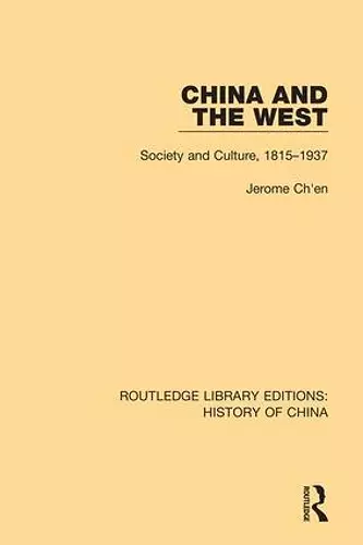 China and the West cover