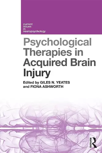 Psychological Therapies in Acquired Brain Injury cover