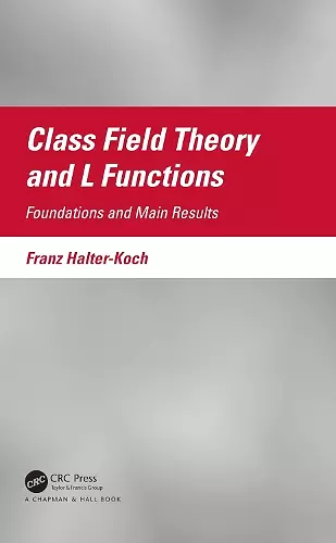 Class Field Theory and L Functions cover