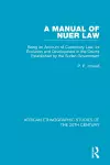 A Manual of Nuer Law cover