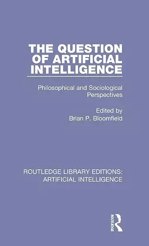 The Question of Artificial Intelligence cover