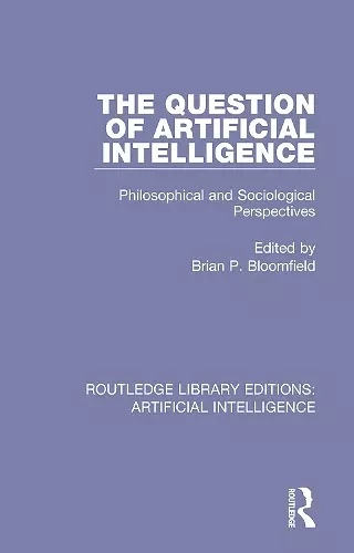 The Question of Artificial Intelligence cover