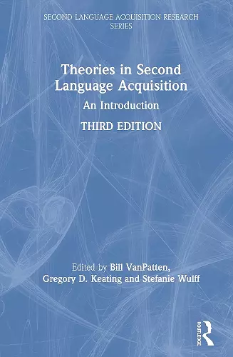 Theories in Second Language Acquisition cover