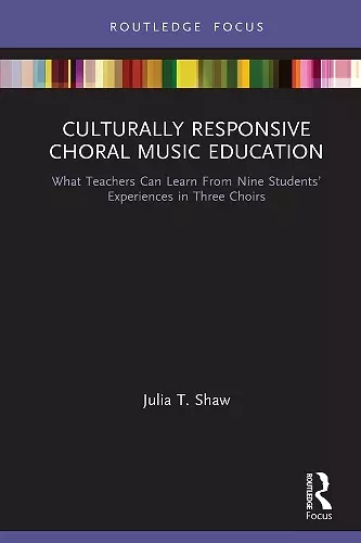 Culturally Responsive Choral Music Education cover