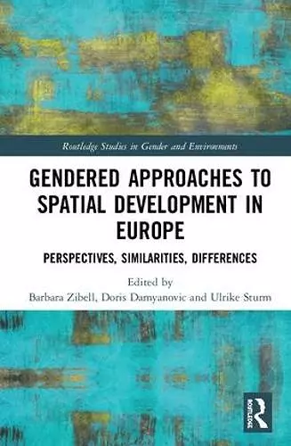 Gendered Approaches to Spatial Development in Europe cover