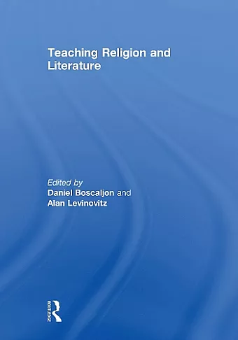 Teaching Religion and Literature cover