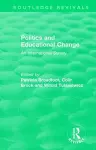 Politics and Educational Change cover