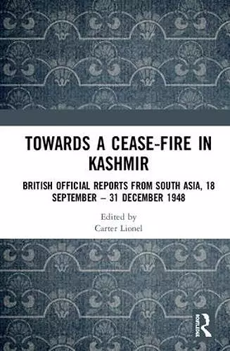 Towards a Ceasefire in Kashmir cover