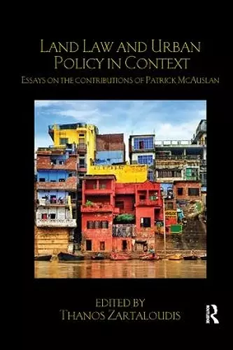 Land Law and Urban Policy in Context cover