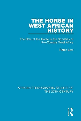 The Horse in West African History cover