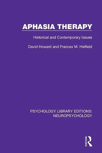 Aphasia Therapy cover