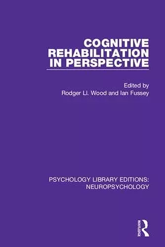 Cognitive Rehabilitation in Perspective cover