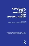 Advocacy, Self-Advocacy and Special Needs cover