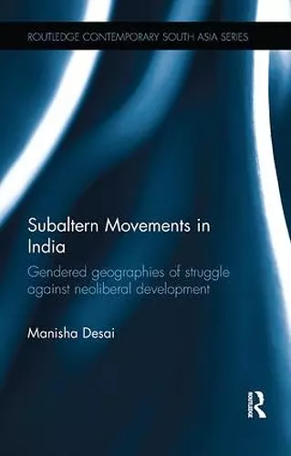 Subaltern Movements in India cover