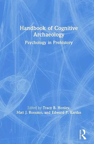 Handbook of Cognitive Archaeology cover