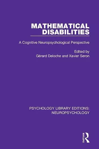 Mathematical Disabilities cover