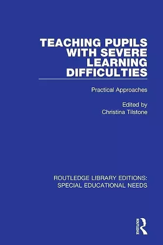 Teaching Pupils with Severe Learning Difficulties cover