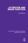 Attention and Brain Function cover