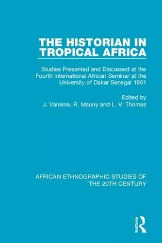 The Historian in Tropical Africa cover