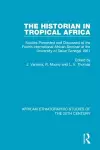 The Historian in Tropical Africa cover