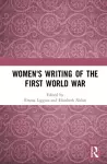 Women's Writing of the First World War cover