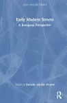 Early Modern Streets cover