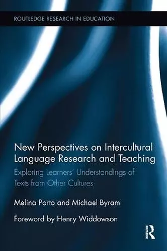 New Perspectives on Intercultural Language Research and Teaching cover