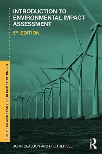 Introduction To Environmental Impact Assessment cover