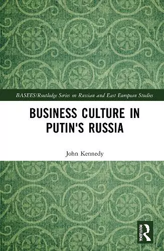 Business Culture in Putin's Russia cover