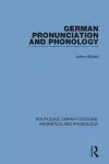 German Pronunciation and Phonology cover