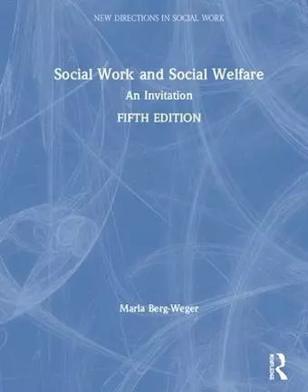 Social Work and Social Welfare cover