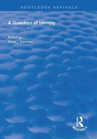 A Question of Identity cover