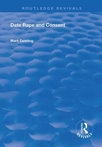 Date Rape and Consent cover