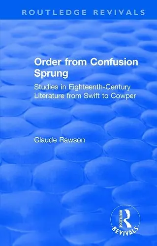 Order from Confusion Sprung cover