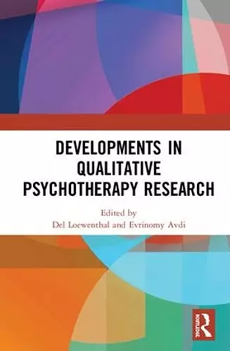 Developments in Qualitative Psychotherapy Research cover