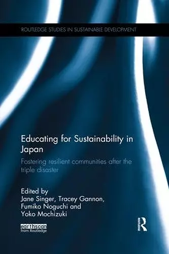 Educating for Sustainability in Japan cover